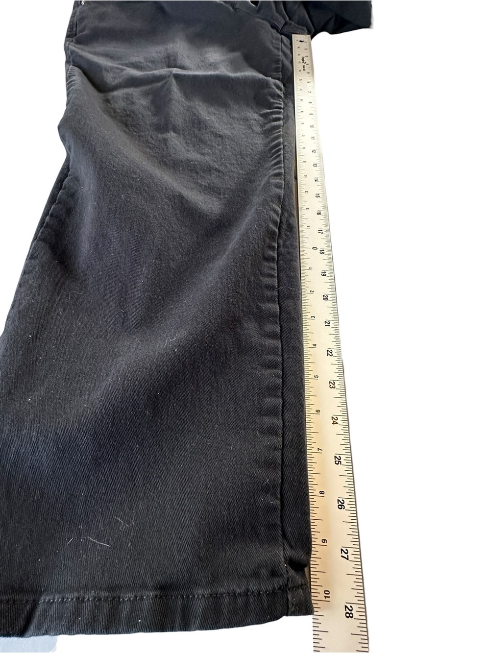 Gloria Vanderbilt Black High-Rise Straight Jeans 22W - Picture 10 of 14